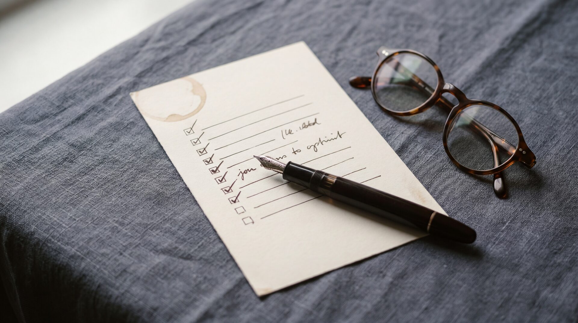 Law firm partners and IT procurement team reviewing a legal AI vendor evaluation document at a conference table